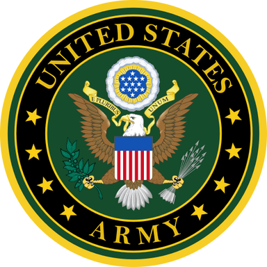 United States Army emblem.