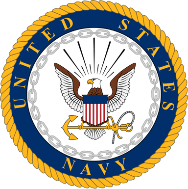 United States Navy emblem.